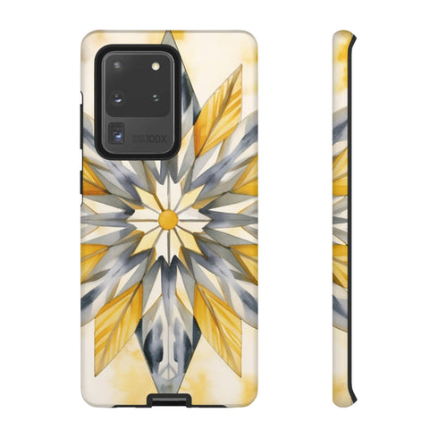 Sunshine Bloom Mosaic - Impact Resistant Phone Case Samsung Galaxy S20 Ultra Matte